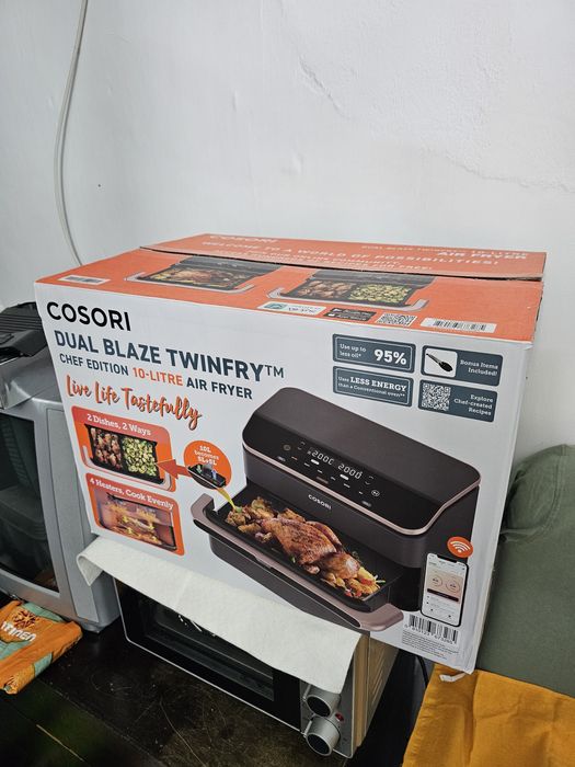 Airfryer COSORI dual blaze twinfry chef edition 10L