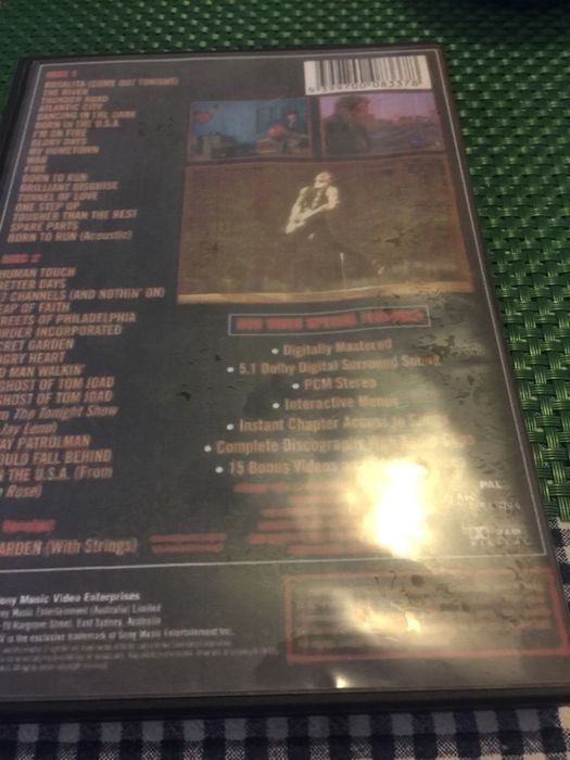 Dvd Bruce springsteen the complete video anthology 78-2000