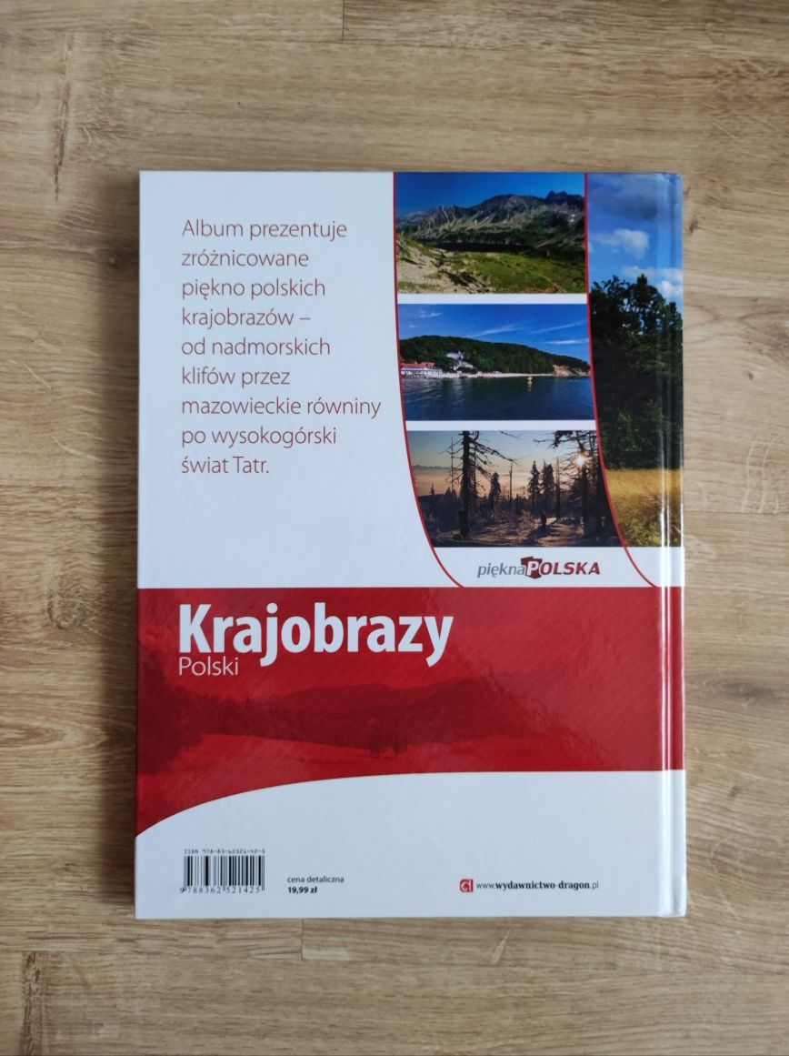 Książka Krajobrazy Polski