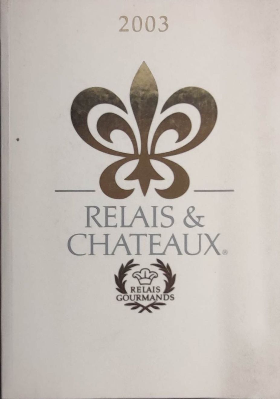 PA1 - Livro - Relais et Chateaux 2003