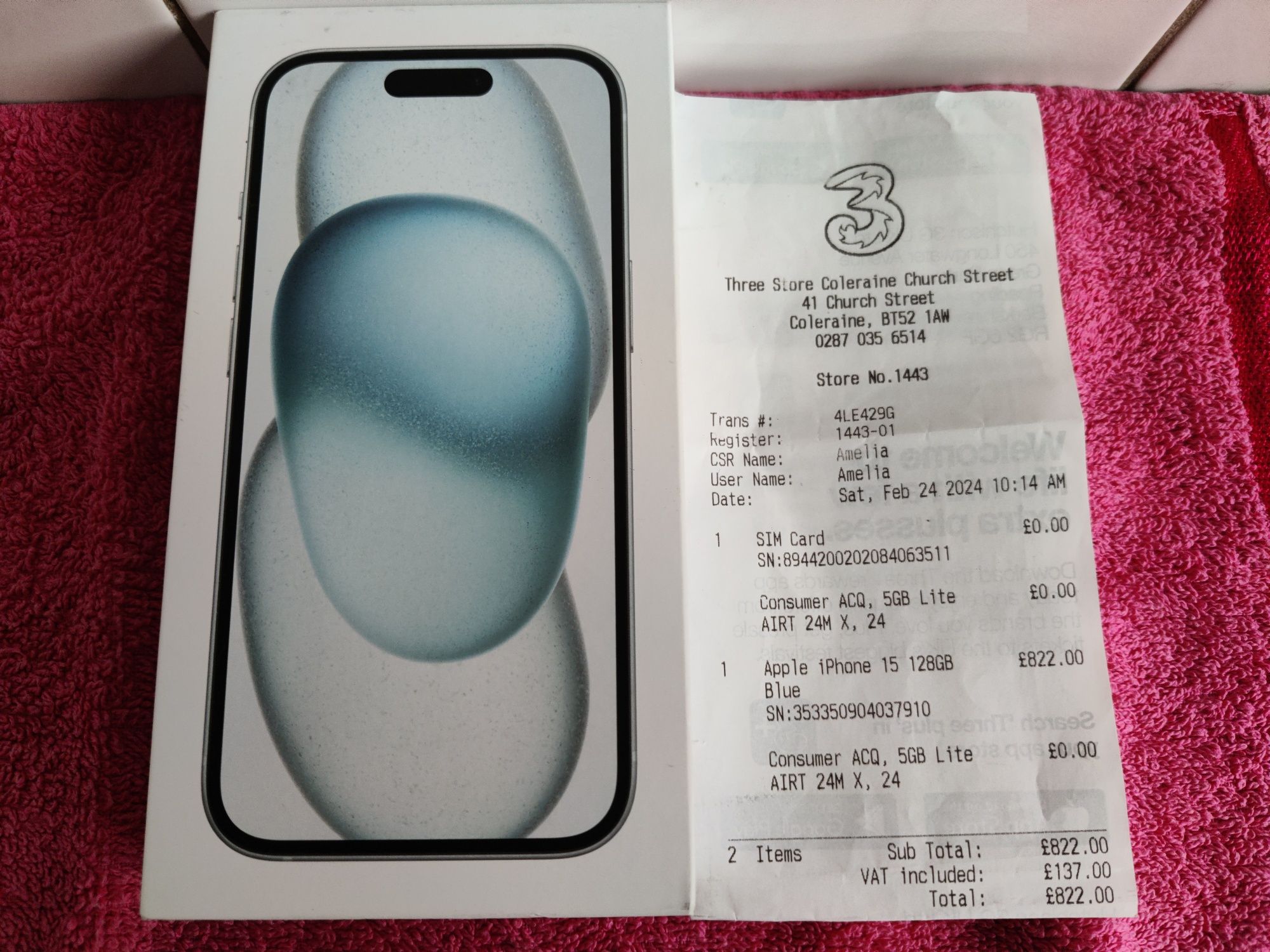 Nowy iPhone 15 128GB- Nówka