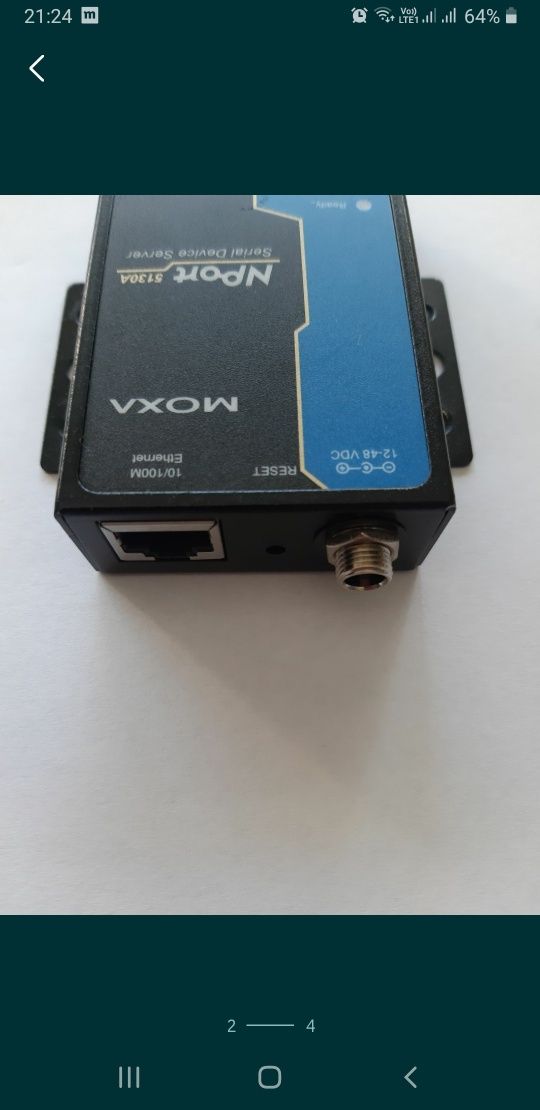 Moxa 5130A  z zasilaczem
