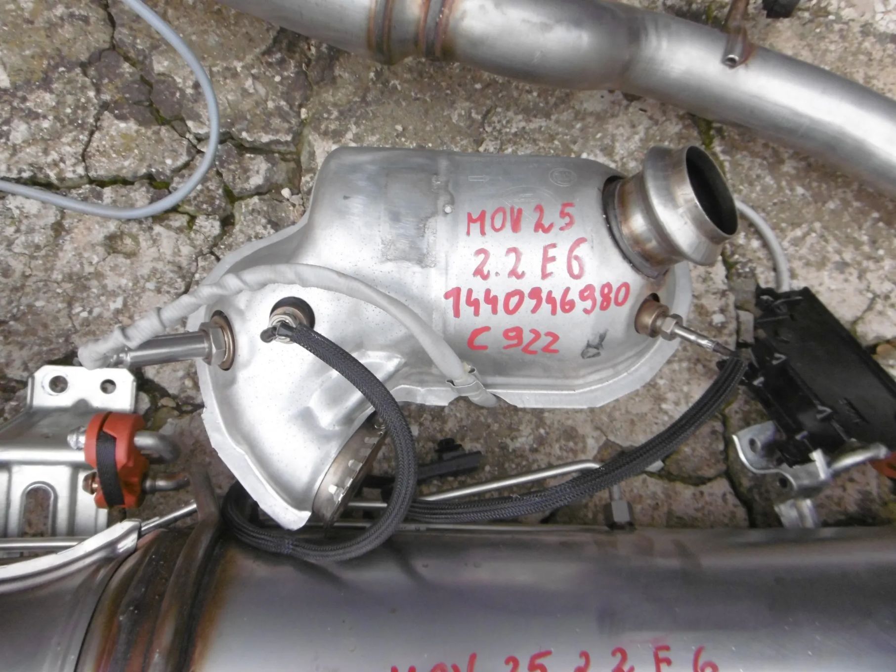 KATALIZATOR FAP DPF BOXER DUCATO JUMPER MOVANO 2.2 BLUEHDI E6 1440946980