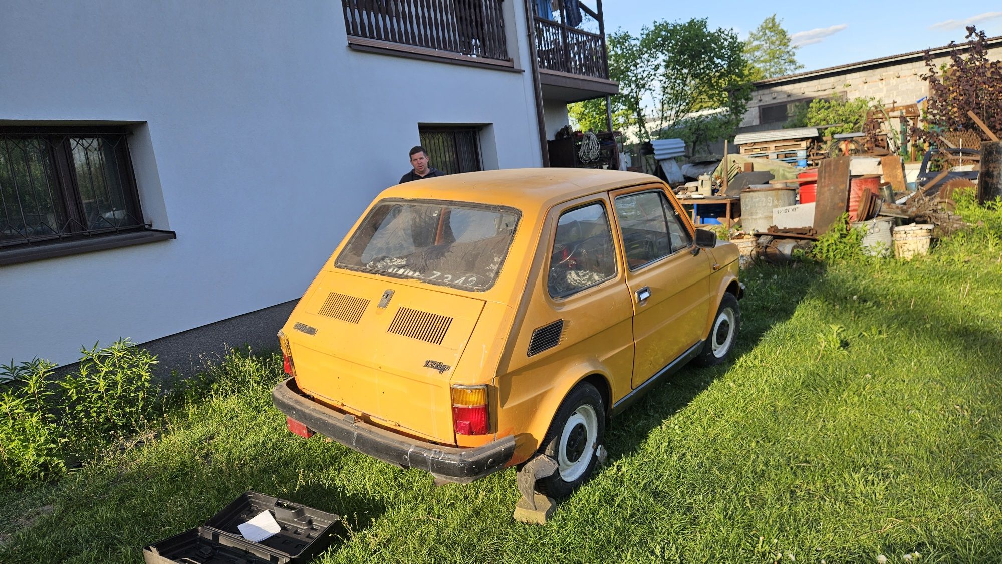 Fiat 126p, 650CM, 1985r, 39243km, 1 wł, rachunek POLMOZBYT