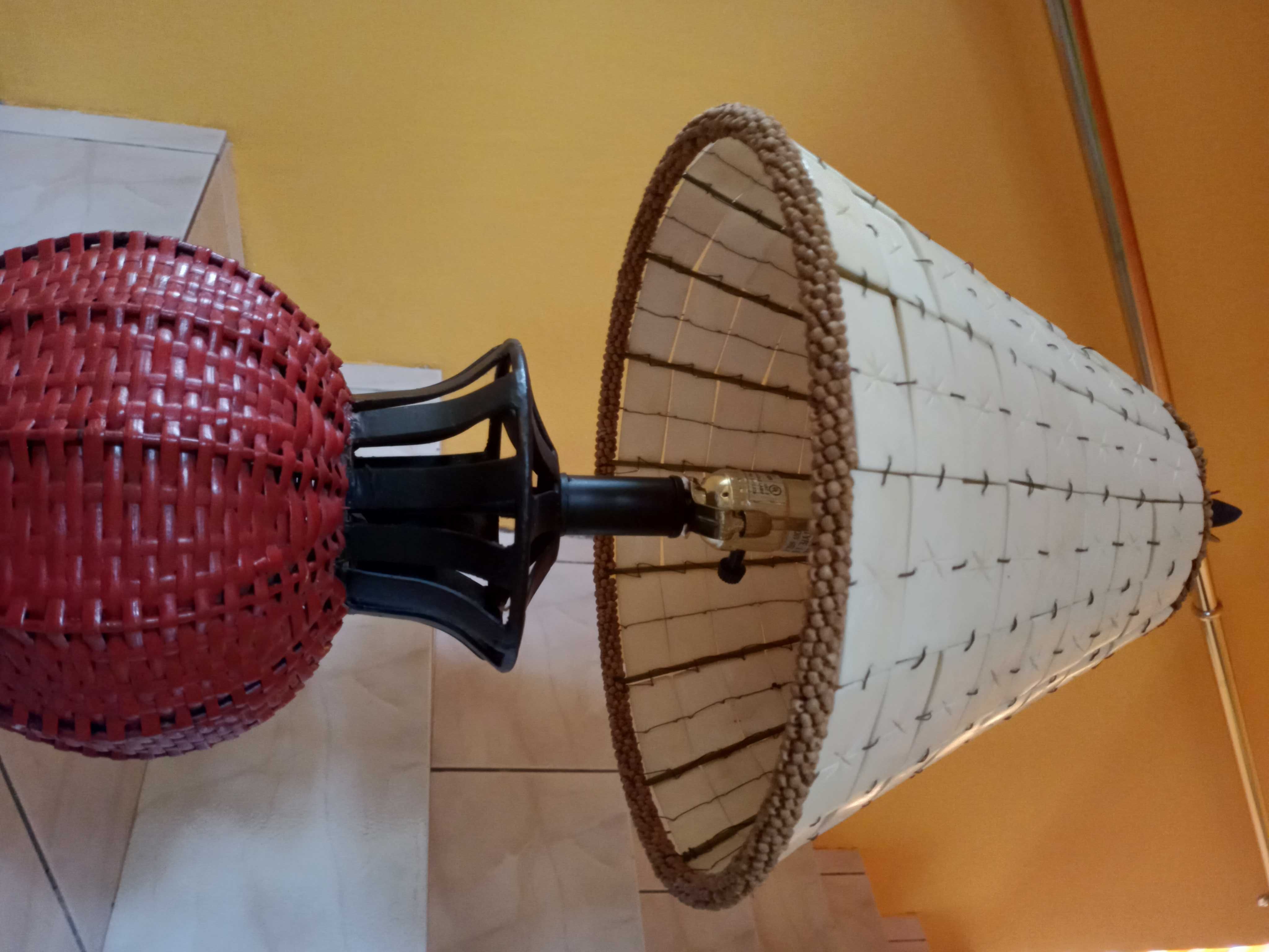 stara stylowa lampa stojąca 77cm