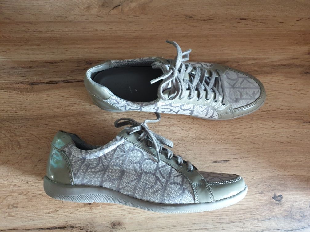 Buty Calvin Klein 38, trampki,  sznurowane