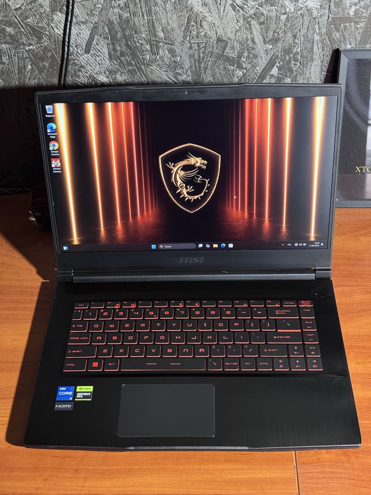 MSI RTX4050|i5-12gen|RAM16|144Hz|512GB