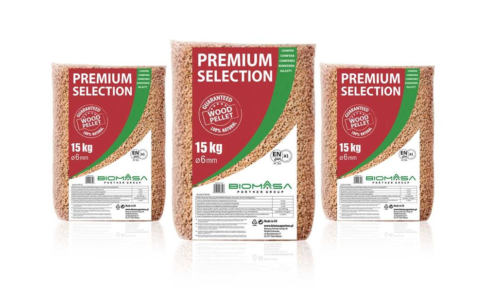 Pellet PREMIUM pelet sosnowy Biomasa DOMASŁAW