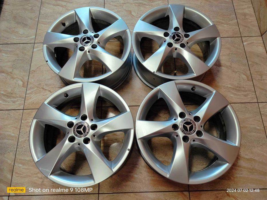 Felgi aluminiowe 5x112 17 Mercedes V-Classa 447 Vito czujniki F 306