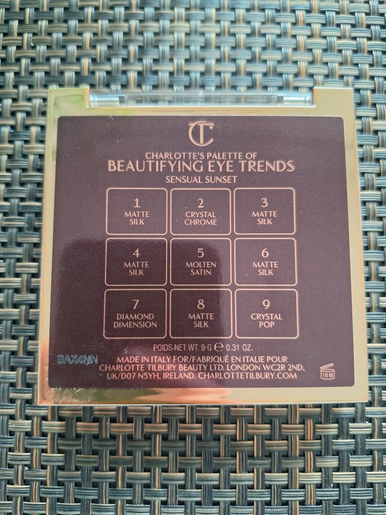Charlotte Tilbury paleta cieni