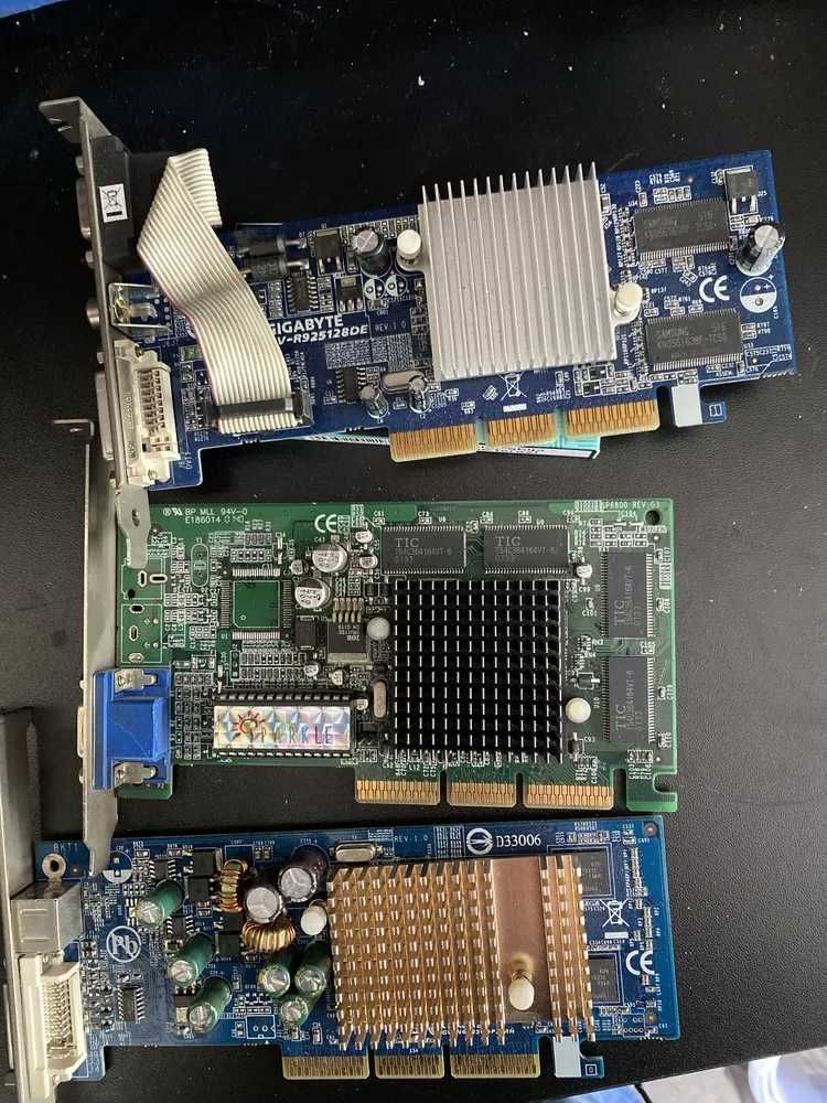 Karta graficzna Gigabyte 9250 GV-R925128DE Radeon 128MB VGA RETRO AGP
