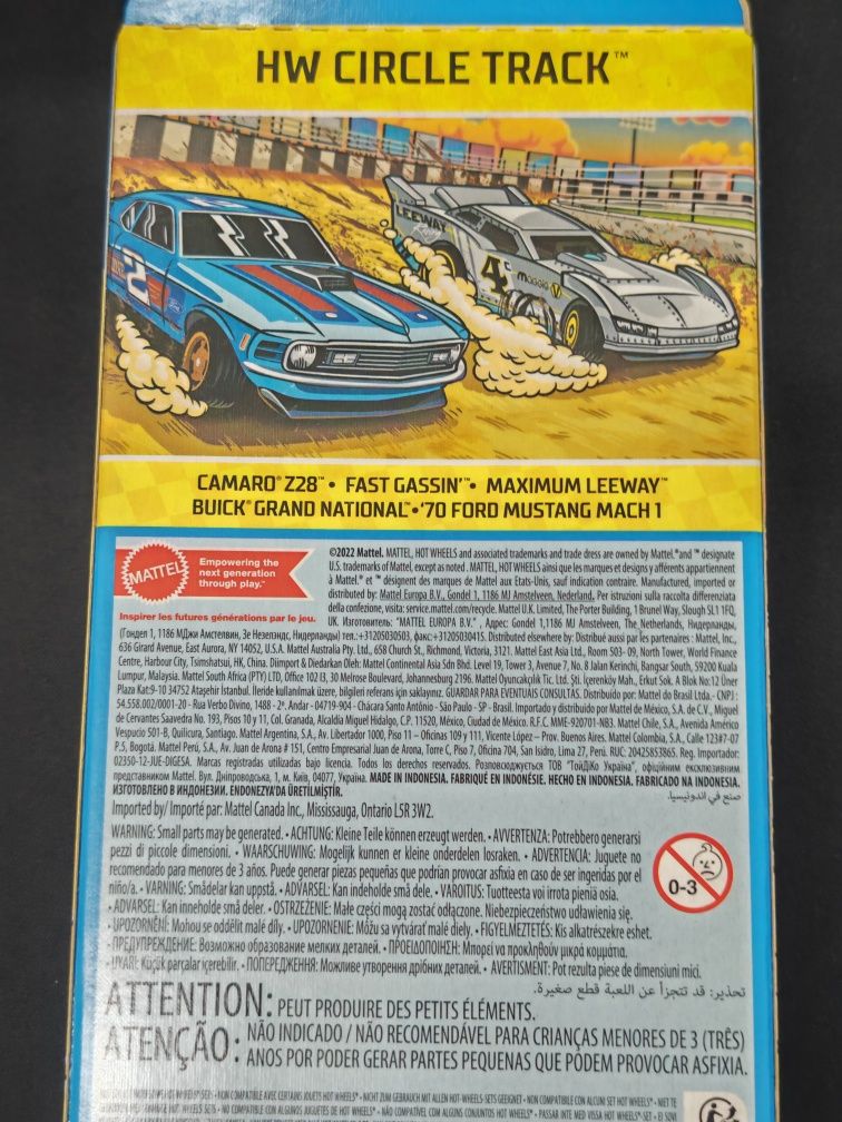 HW Circle Track 5pack hot wheels