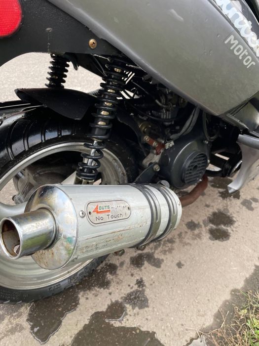 Скутер Мопед Hunter Motor Viper Shtorm на ходу