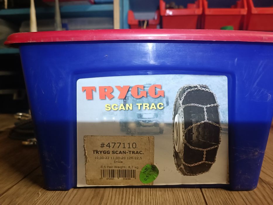 Łańcuchy śniegowe r 22.5 cała