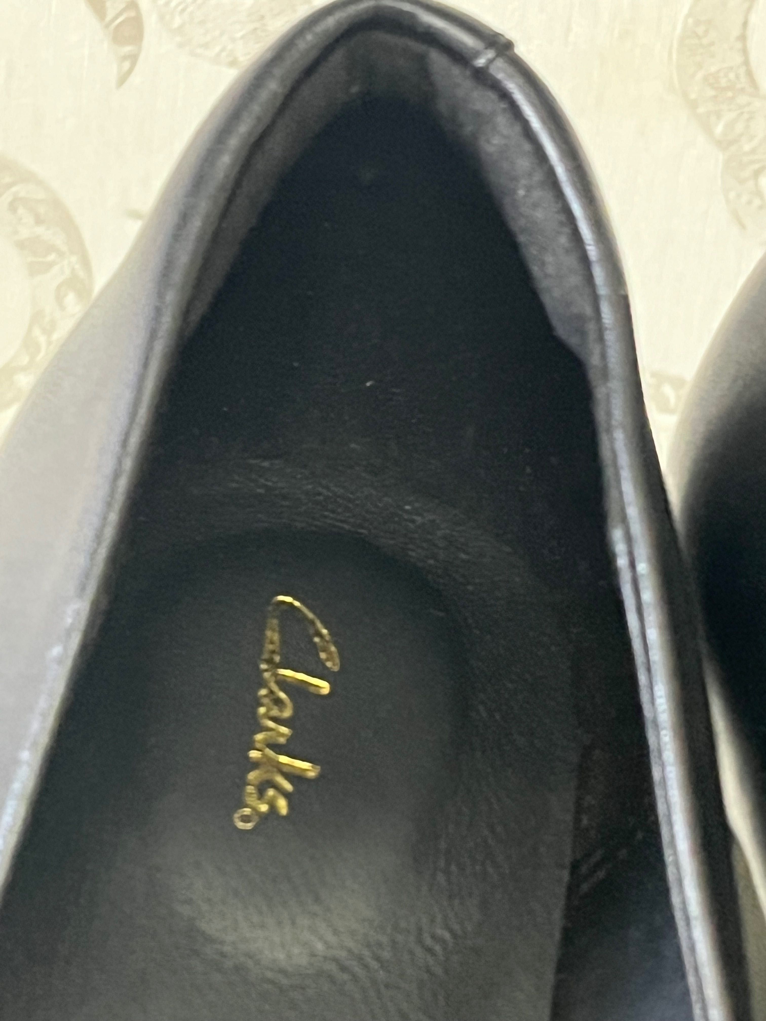 Туфли лодочки Clarks, 38,5, чорные