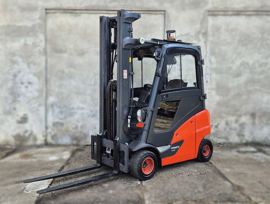 Linde H18D diesel • 2019r • TRIPLEX • kabina • LEASING • wózek widłowy