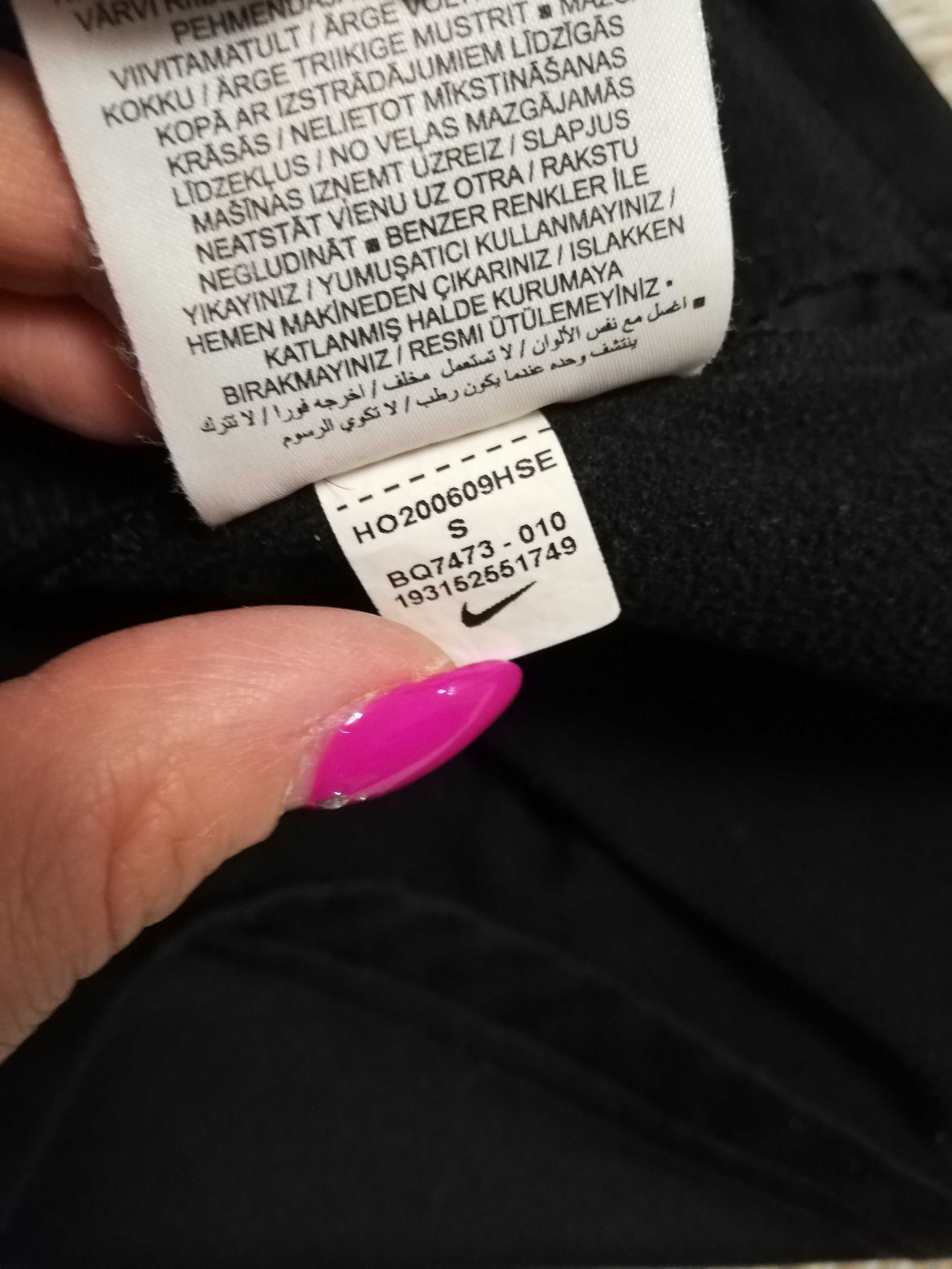 bluza Nike S 36 czarna dri fit bluza Nike BQ7473  010