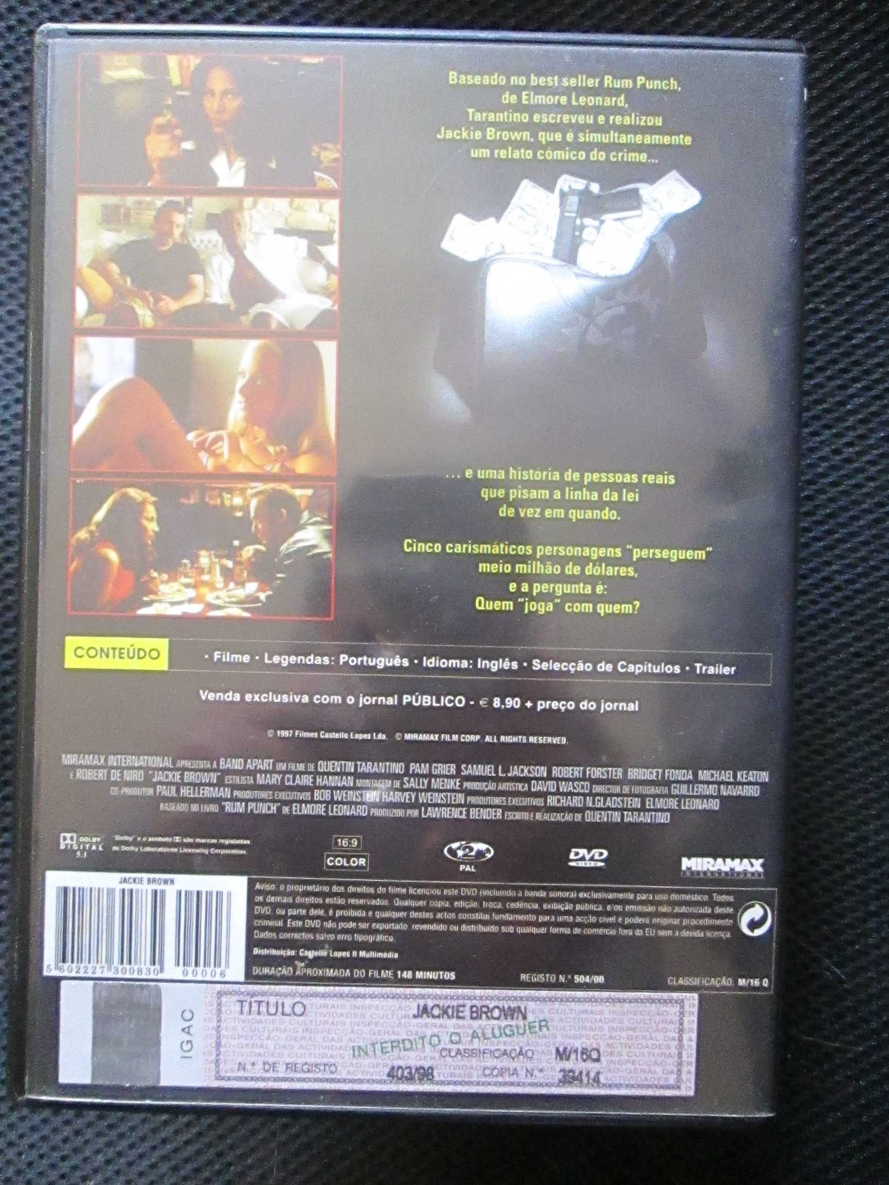 DVD   Jackie Brown, de Quentin Tarantino