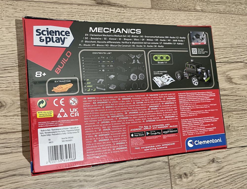 NOWY ZESTAW Klocki Mechanics 2 modele 8+