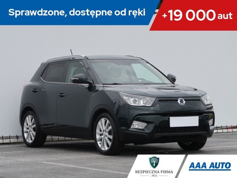 SsangYong/KGM Tivoli 1.6 e-XGi, Salon Polska, GAZ, Navi, Klima, Tempomat, Parktronic,