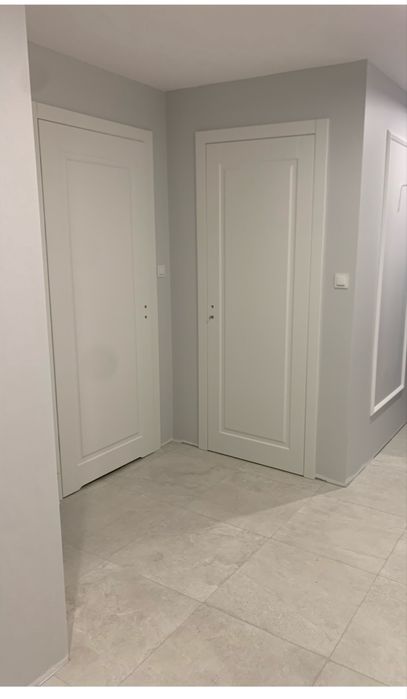 Drzwi wewnetrzne  bezprzylgowe biale