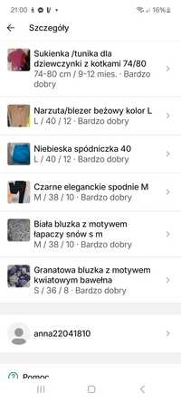 Zestaw z v 6 sztuk / buty