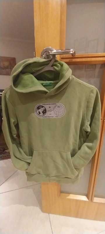 Sweats Benetton L e XL diversas 7/8 e 8/9 anos