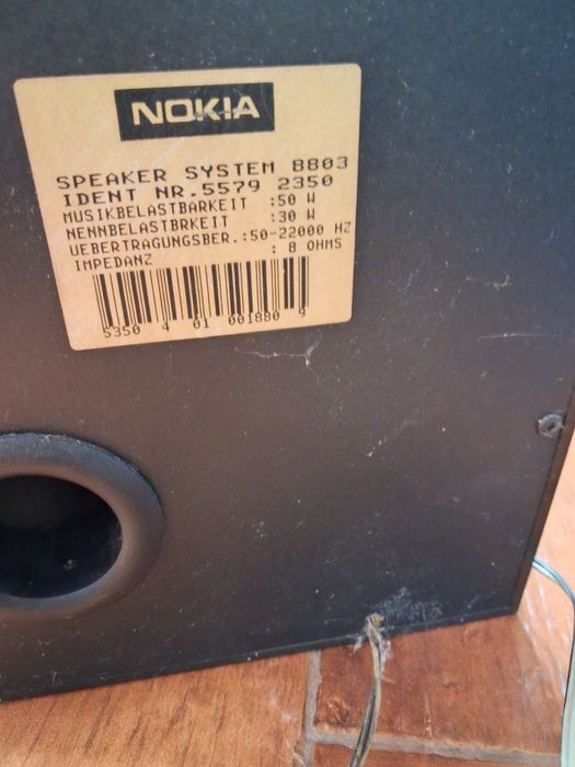 Colunas de som Nokia