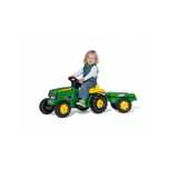 Rolly Toys jeździk Traktor na pedały John Deere z przyczepką 2-5 lat