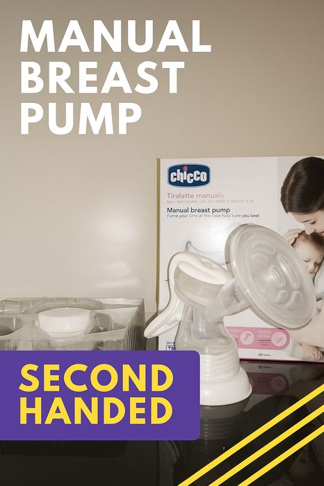 Bomba Tira-Leite Manual Chicco – Segunda Mão