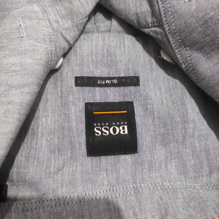 Hugo Boss Elegancka Koszula Męska Długim Rękawem rozmiar S