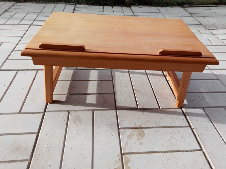 Stolik do łóżka kawowy pod laptopa śniadaniowy