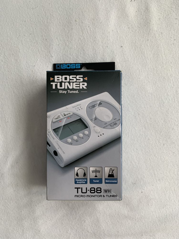 Boss tuner tu-88 metronom tuner micro monitor