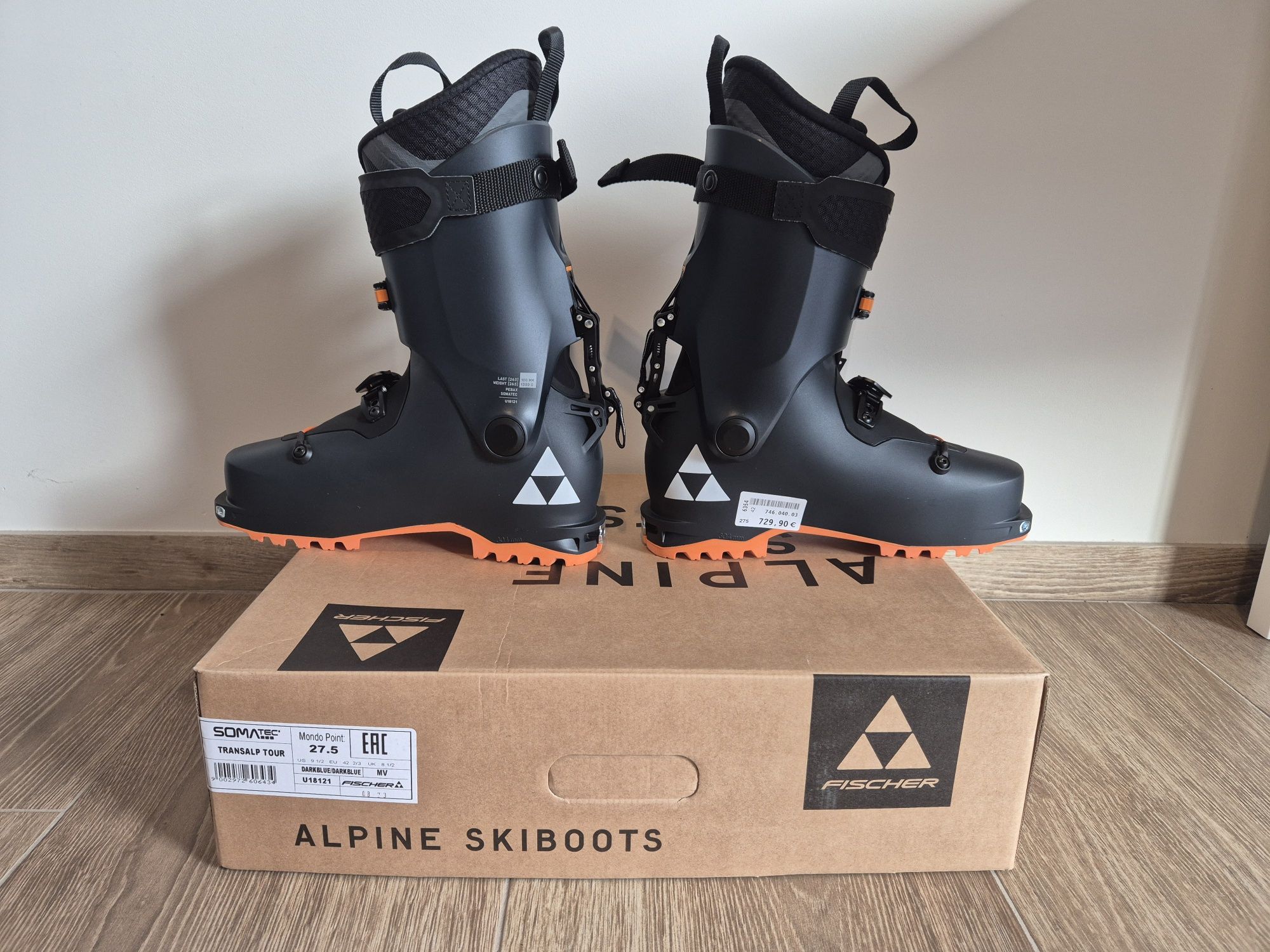 Buty skiturowe Fischer Transalp Tour roz.27/27.5