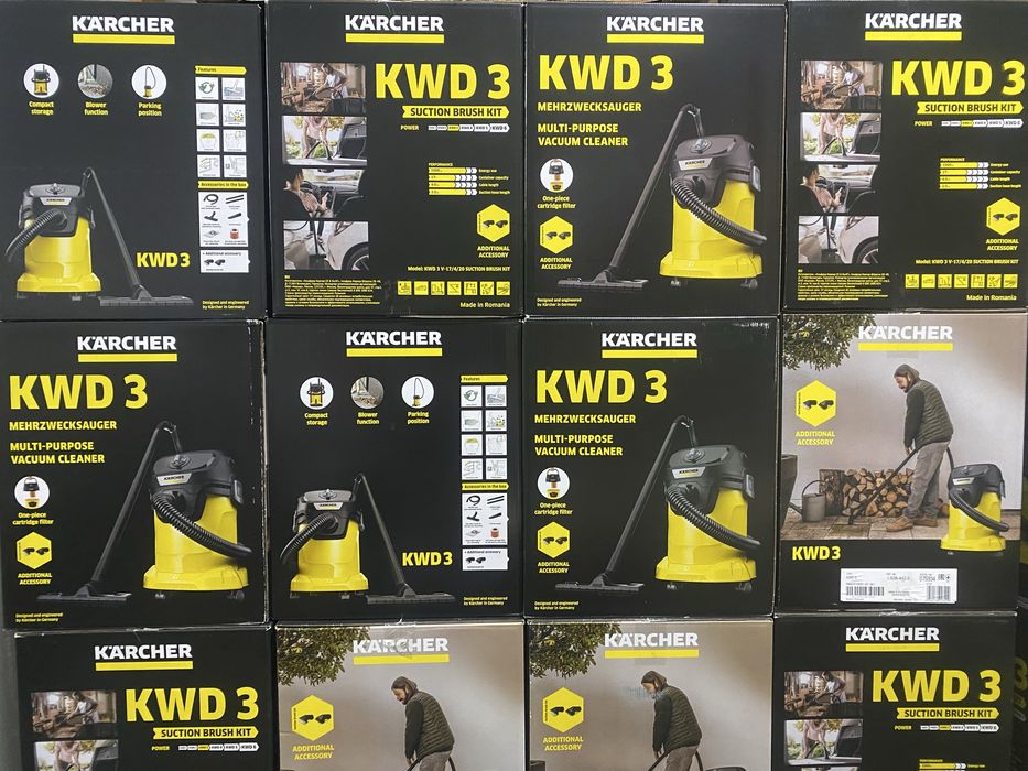 Професійний пилосос Karcher KWD 3 V-17/4/20 Brush Kit (1.628-443.0)