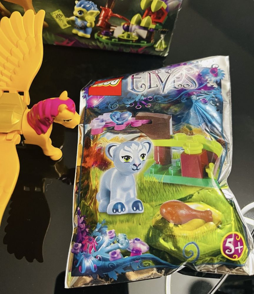 Lego Elves 41186 - Rydwan Azari i leśna ucieczka goblinów PLUS Gratis
