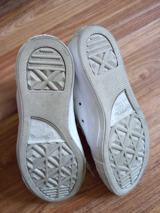 Кеди кросівки світлі білі конверс  36 37 Converse