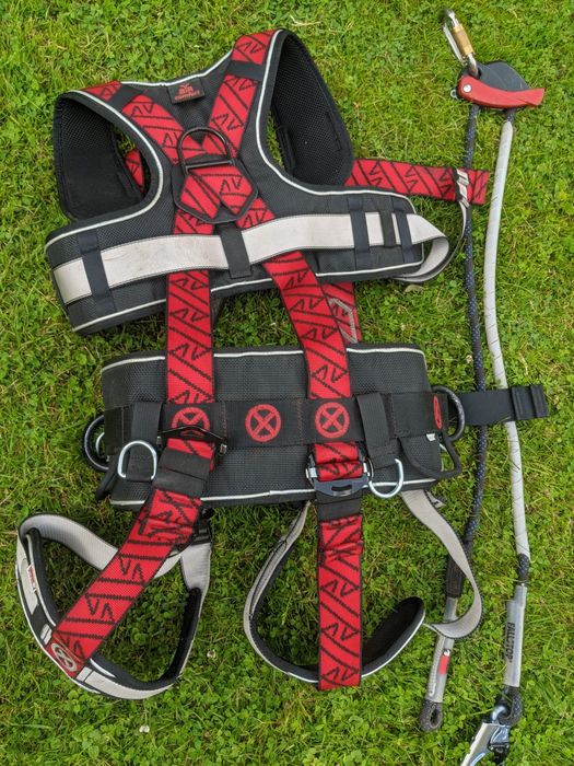 BORNACK VISION szelki bezpieczeństwa uprząż do prac na wysokości pas