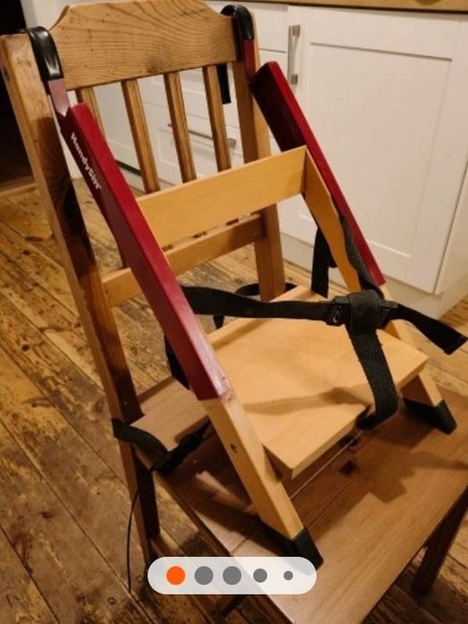 Do oddania za czekoladę: Stokke - przenośne krzesełko Handysitt Dania