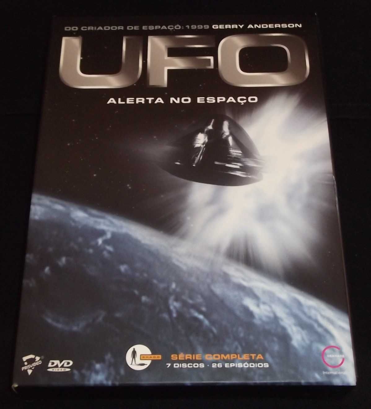 Caixa DVD UFO Alerta no Espaço Edição Especial