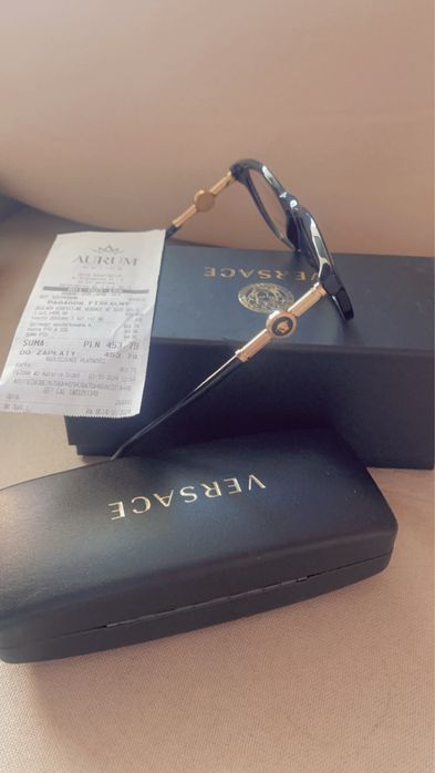 Nowe okulary korekcyjne Versace