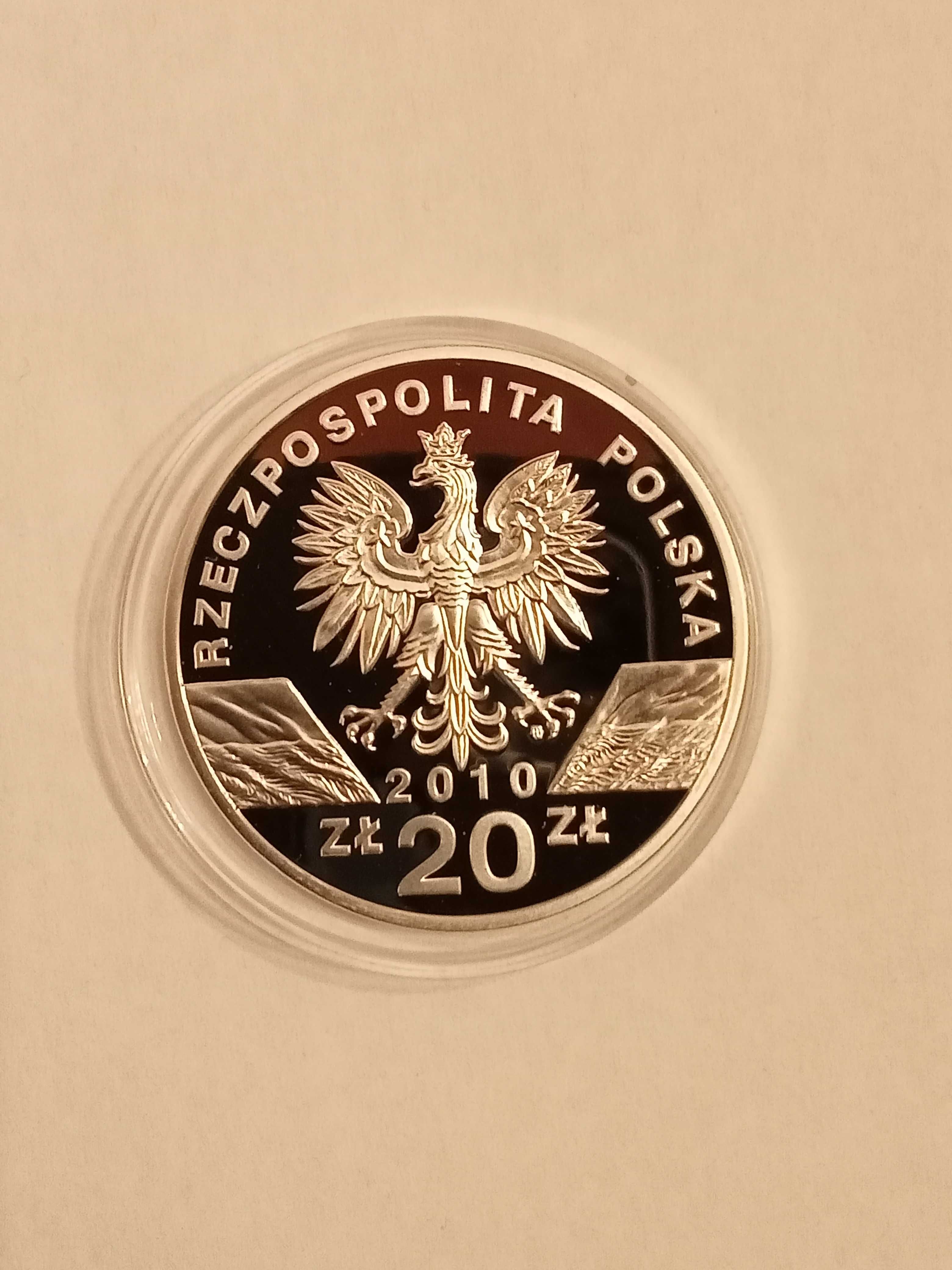 Moneta Podkowiec Mały 20zł, 2010r.