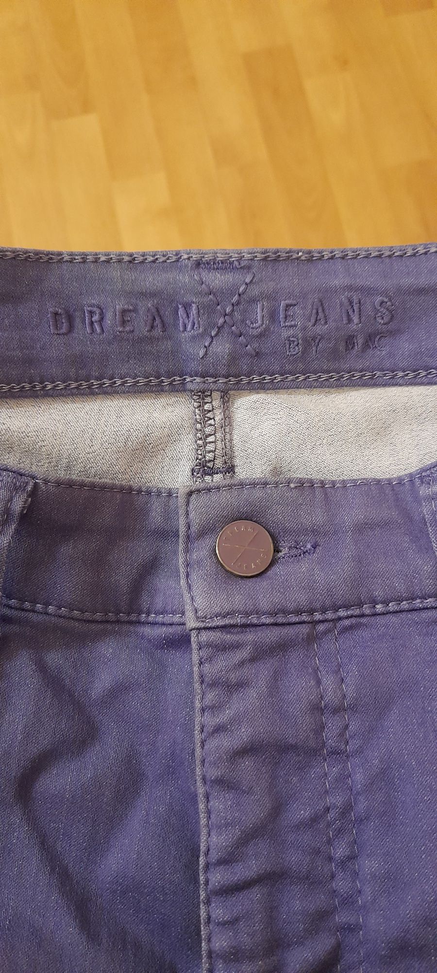 Fioletowe spodnie, Dream Jeans by Mac r.40/42