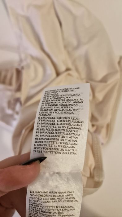 Body de alças cruzadas - H&M