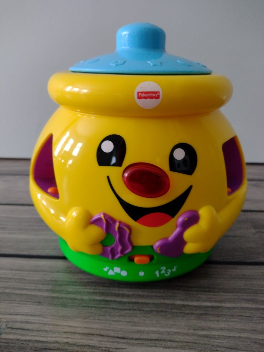 Fisher-Price, Garnuszek na klocuszek, zabawka edukacyjna