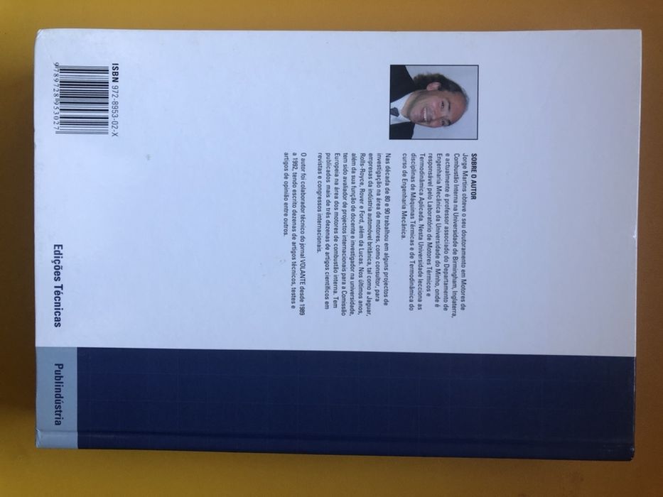 Livro “Motores de Combustão Interna” 2ªedição de Jorge Martins