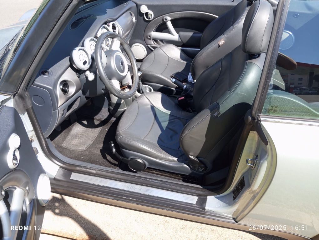 Mini Cooper 1.6 cabrio troco