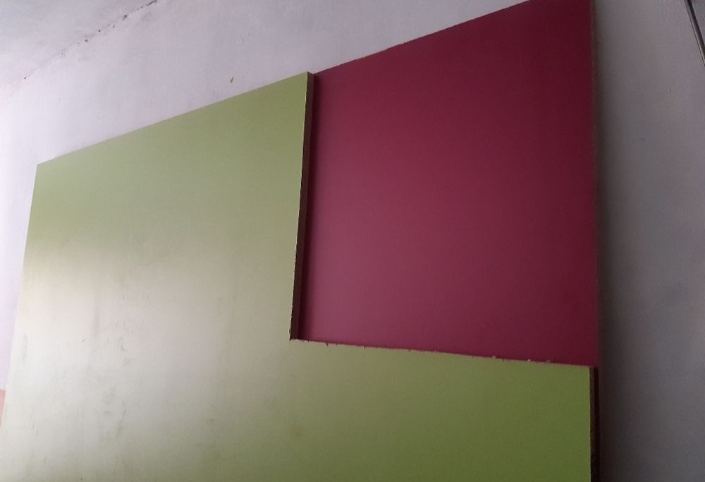 ДСП новий зелений, фуксія