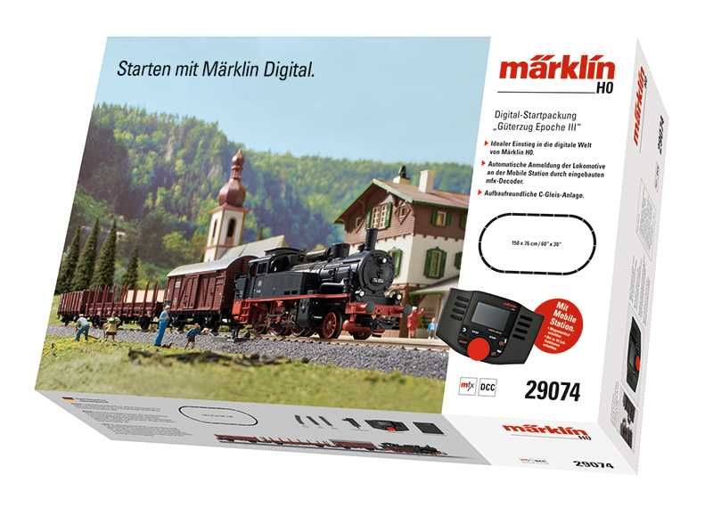 Märklin H0 29074 Era III Freight Train Digital Starter Set - NOVO