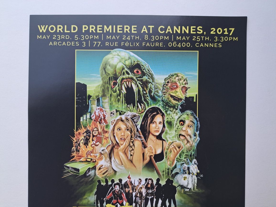 TROMA Return to Nuke 'Em High volume 2 - material promocional Cannes